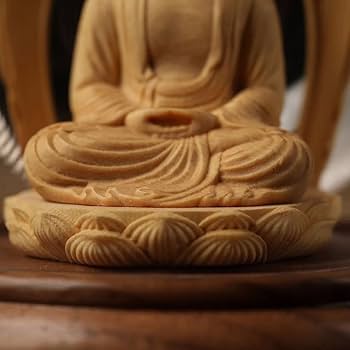 Amazon｜仏像 釈迦如来 曹洞宗 臨済宗 木彫り 仏像 置物 如来像